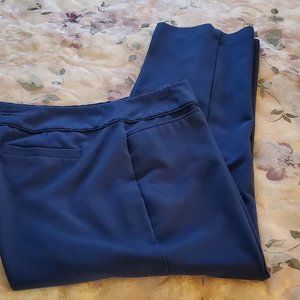 Elle Dark Blue Slacks, Size 14 - NWOT